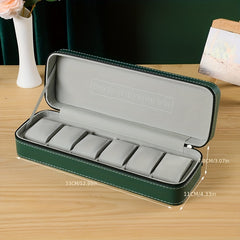 8 Grid PU Leather Glasses Display Box Sunglasses Storage Box