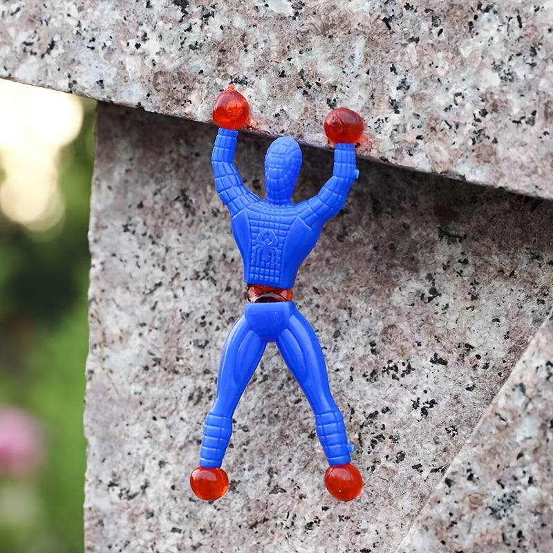 10pcs Wall Climbing Toys Stress Relief Sticky Tricky Toys