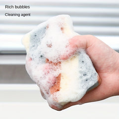 Wood Pulp Kitchen Sponge Wipe Strong Decontamination Dish Cloth Rag