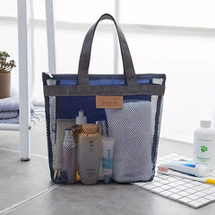 Portable Zipper Hand Beach Bag Pouch Travel Toiletry Bag