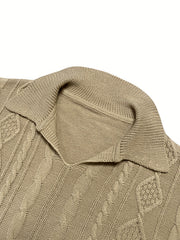  Cable Long Sleeve Pullover Jumper