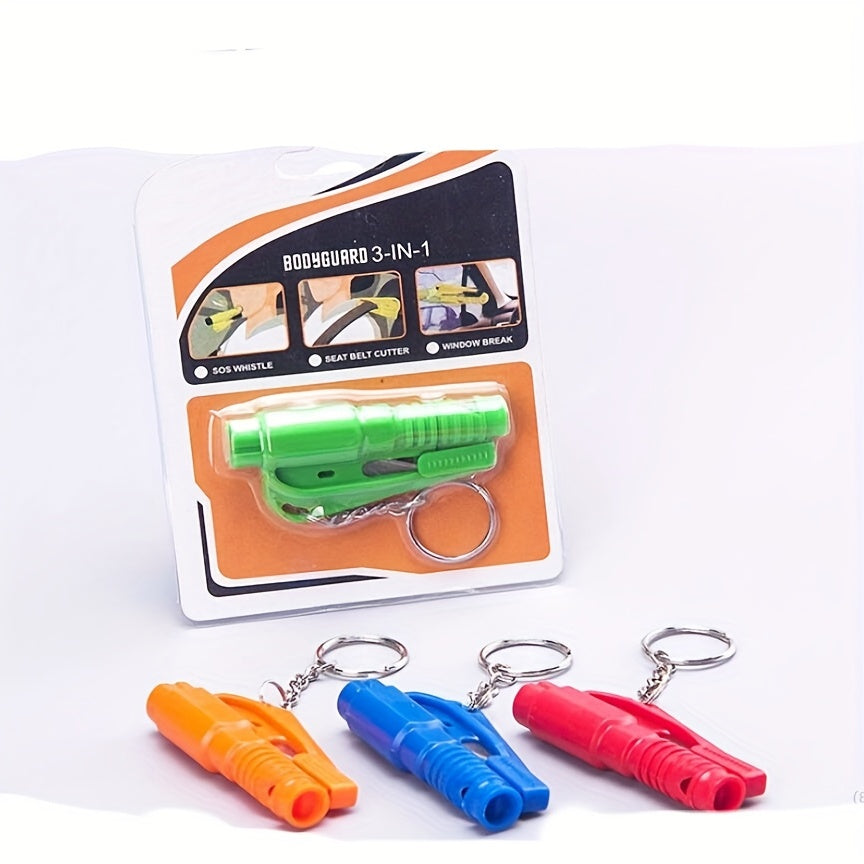 Emergency Window Glass Breaker Tool - Break Glass and Cut Seat Belts