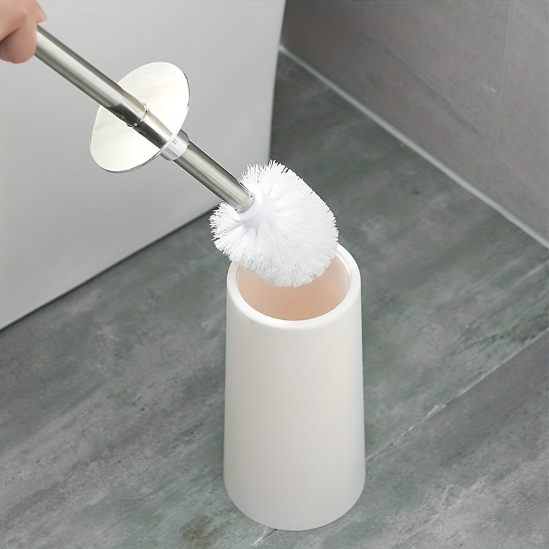 Household Cleaning Toilet Brush With Base Long Handle Brush