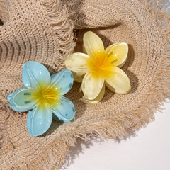 6 PCS Flower Hair Claw For Women Girls Kids Non-slip Hair Accessories