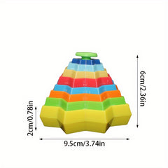 Spiral Star Radish Tower Toy Stress Relief Gift