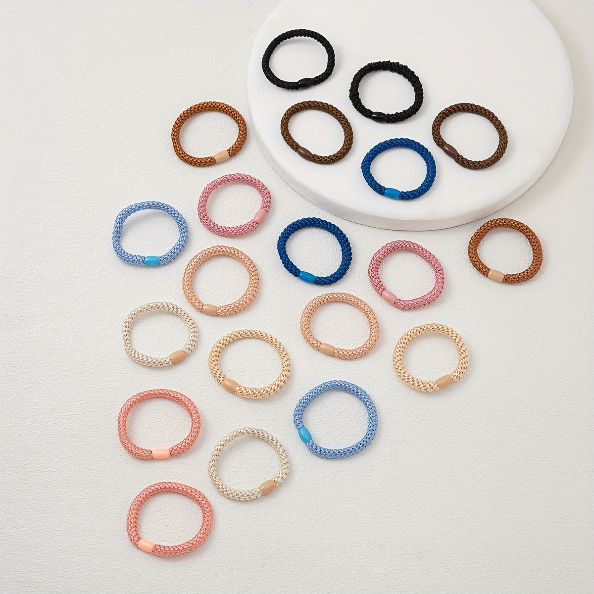 Stretchy Rubber Band Hair Tie Hair Rope Braiding Hair Tie Hair Accessory