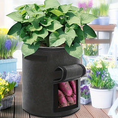 Portable Plant Growth Bag for Vegetables & Flowers