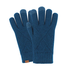 Women's Winter Touchscreen Stretch Thermal Magic Gloves Warm Wool Knitted