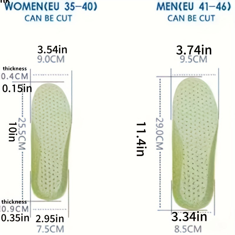 Breathable Insoles for Sports Shoes - Keep Feet Comfortable