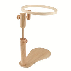 Adjustable Embroidery Hoop Stand Cross Stitch Holder Lap Frame Needlepoint Stand