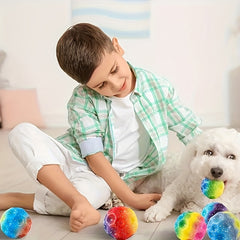1pc Colorful Bouncing Ball Festive Toy Set