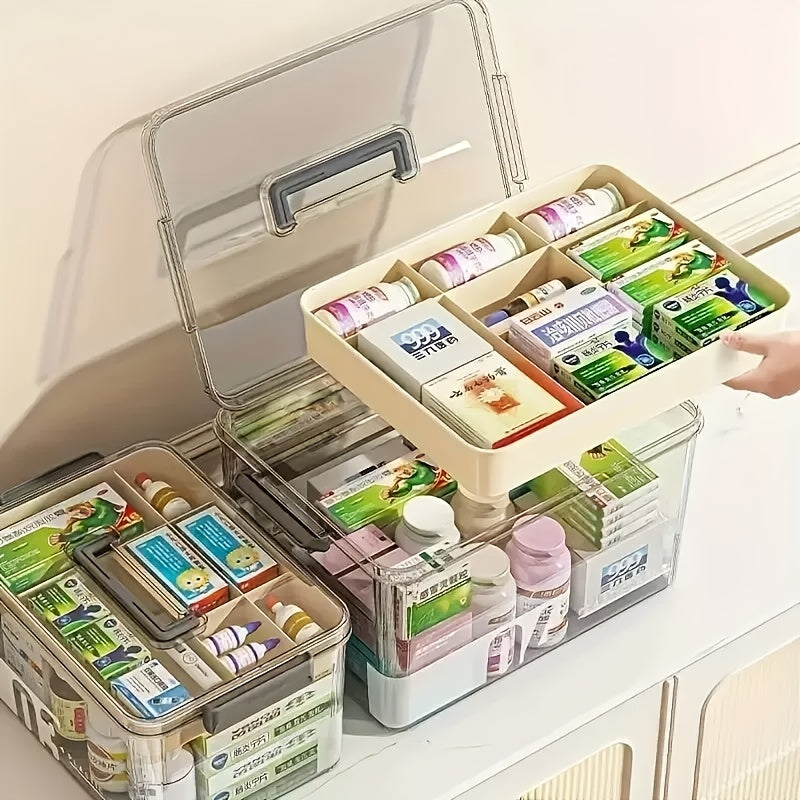 Large Capacity Medicine Storage Box, Safe and Leak-proof