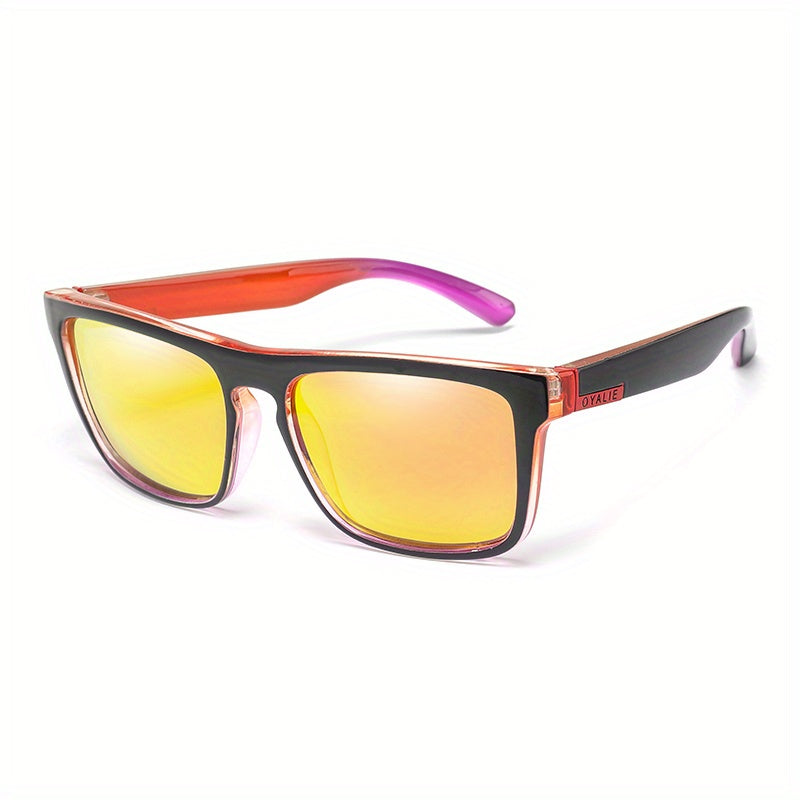 Square Frame Sports Polarized Sunglasses For Men