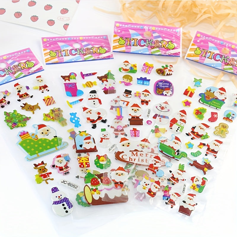 Christmas Stickers Christmas Theme Seal Labels Stickers For DIY Gift
