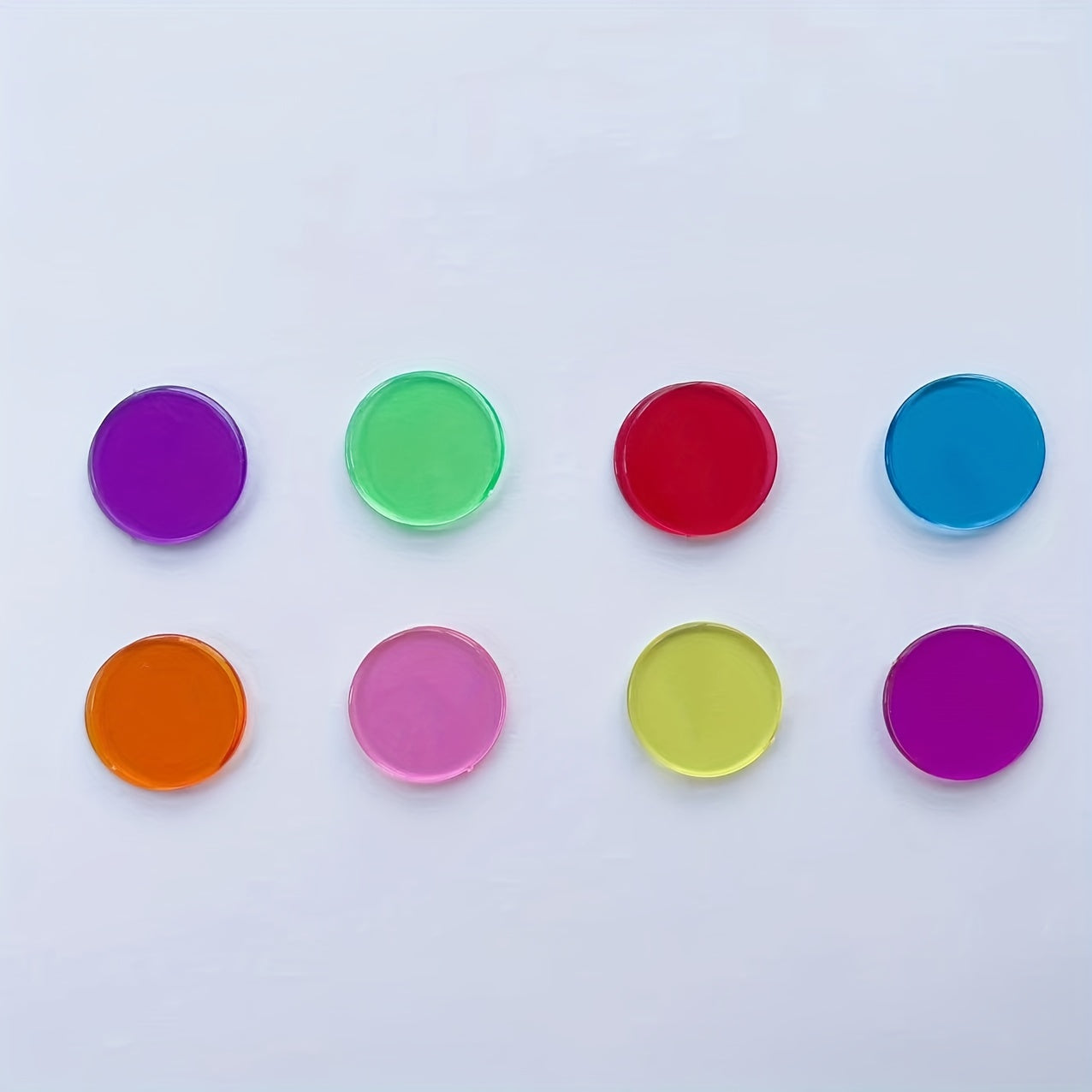 50pcs-300pcs Transparent 8 Counting Markers Clear Counter
