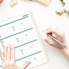Monthly Planner A4 Jan To Dec 22 X 27 12 Months Planner With Monthly Tabs
