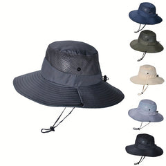 Unisex Sunshade Bucket Hat for Outdoor Activities