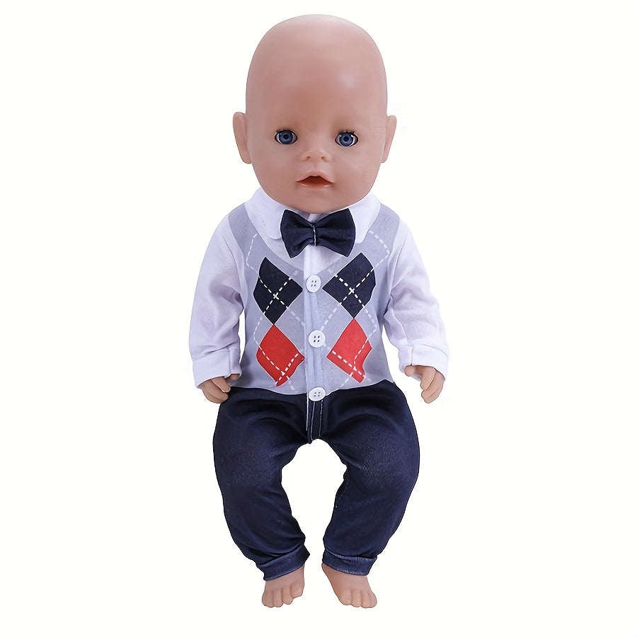 Set of Doll Shirts for 35-45cm Baby Dolls