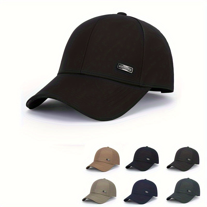 Men's Casual Sunscreen Baseball Cap for Middle Aged and Elderly