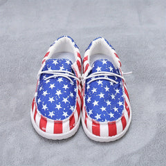 Boys Slip On Loafer Shoes Lightweight Non Slip Flat Shoes