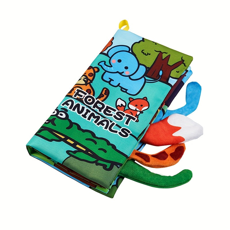 Cloth Art Book & Reading Toy for Kids 0-3 Dinosaurs & Ocean