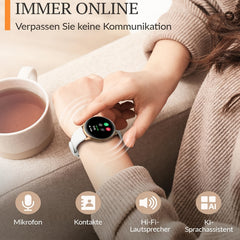 Smart Watch For Women 3 Compatible Calls IP68 Fitness Tracker