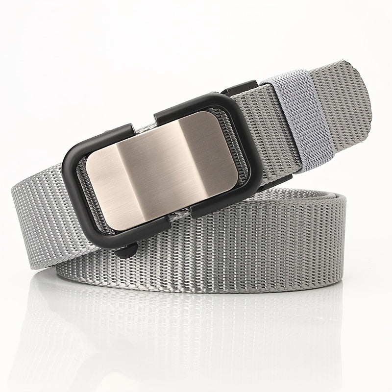 Nylon Belt Automatic Buckle Waist Belt Casual Jean Belts