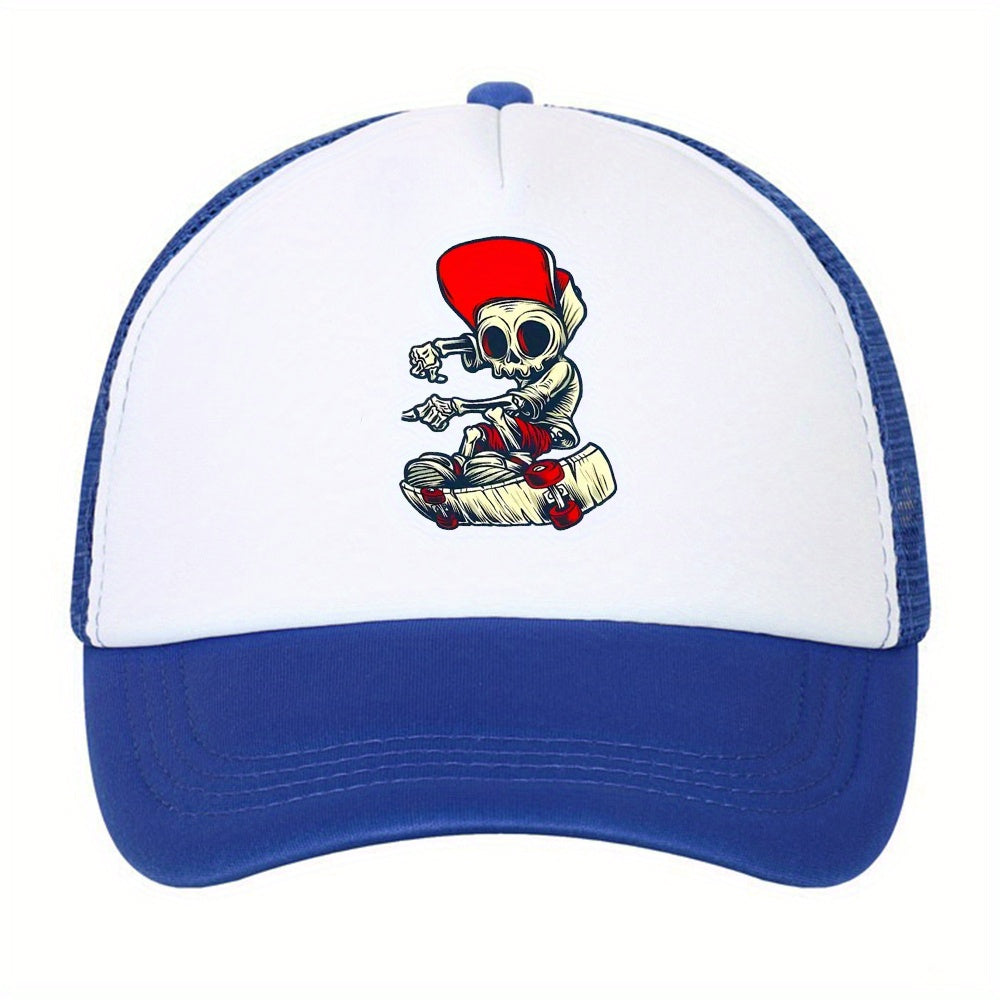 Unisex Mesh Sunshade Adjustable Baseball Cap Outdoor Sport Embroidery
