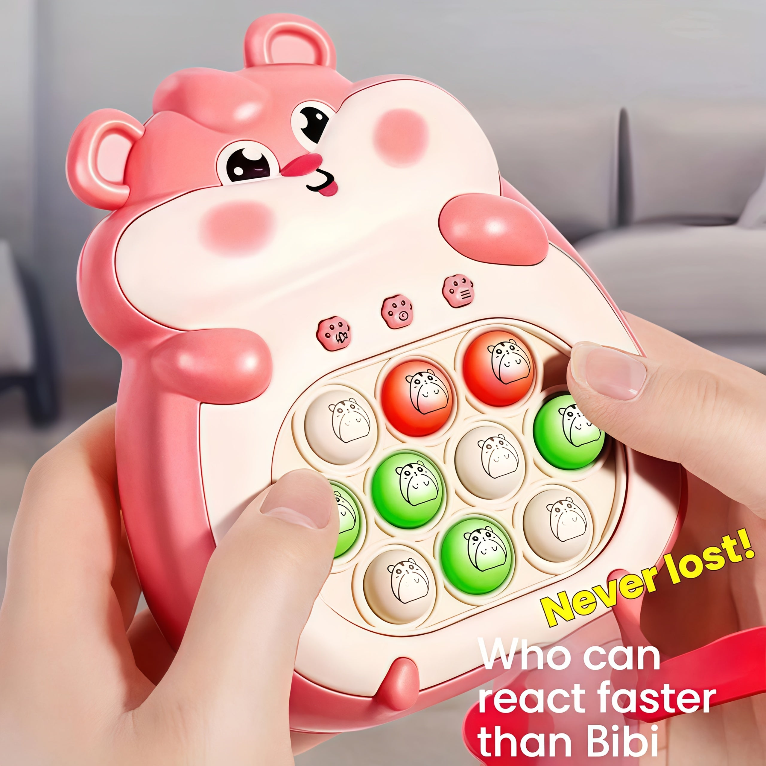 Handheld Game Console - 999 Levels - Lights & Sound