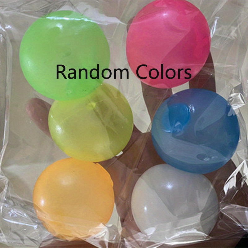 4pcs Stress Relief Glow Balls Decompressing Toys