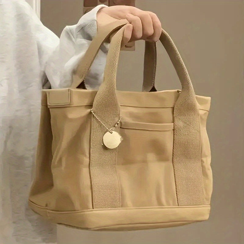 Women's Canvas Satchel Bag Lightweight Handbag For Work