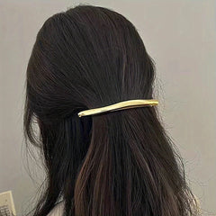 Metal Hair Clip Bobby Pin Side Clip Golden Barrette