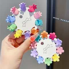 Candy Hair Accessories Pack - Random Solid Grab Clips