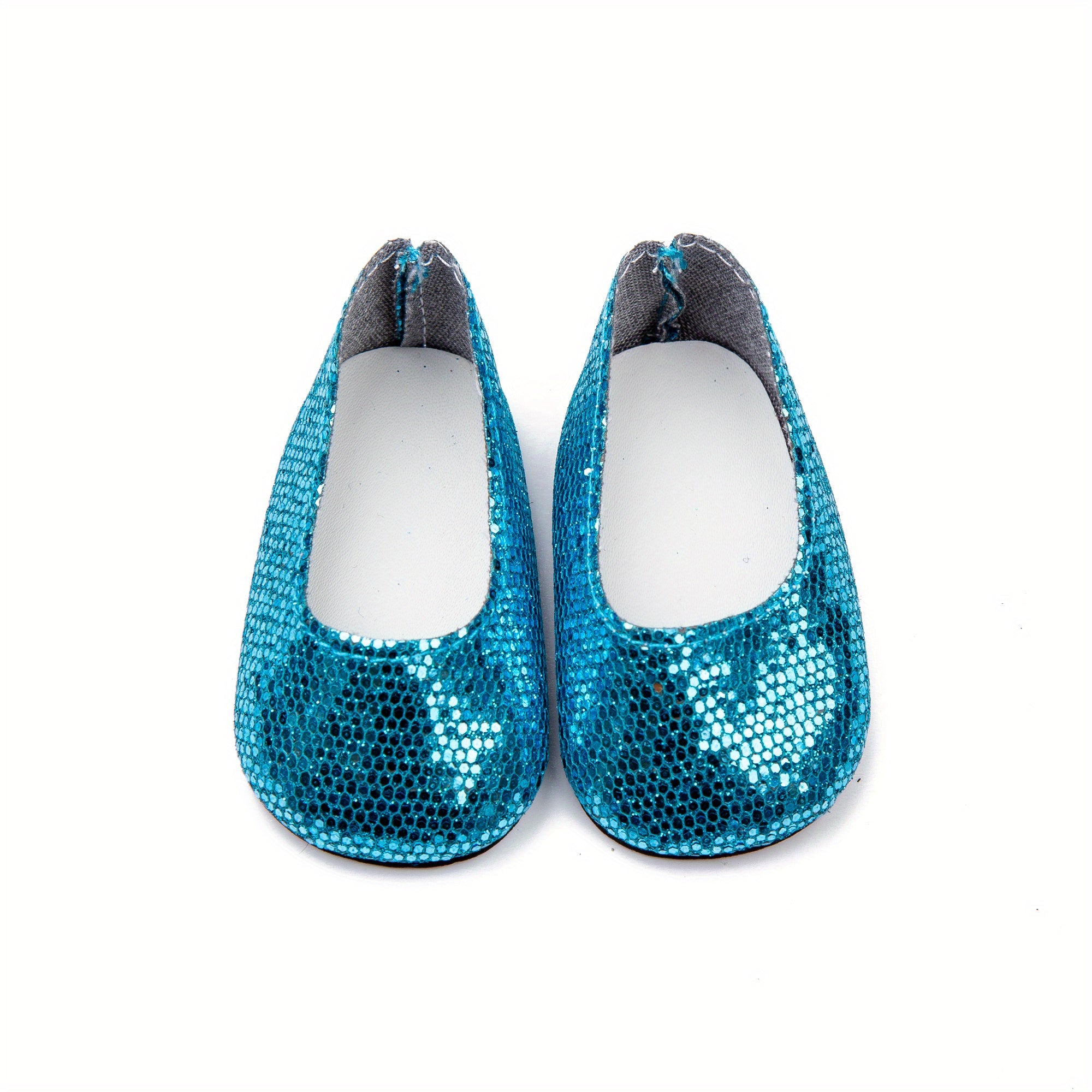 Sequin Pocket Doll Shoes for 18 inch American Dolls