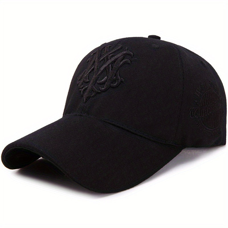 Embroidered Baseball Cap for Men Adjustable Sun Protection Hat