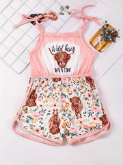 Toddler Girls MAMA TRIED Cactus Cami Rompers Jumpsuits