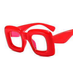 Funny Inflation Frame Light Blocking Glasses Women Unisex