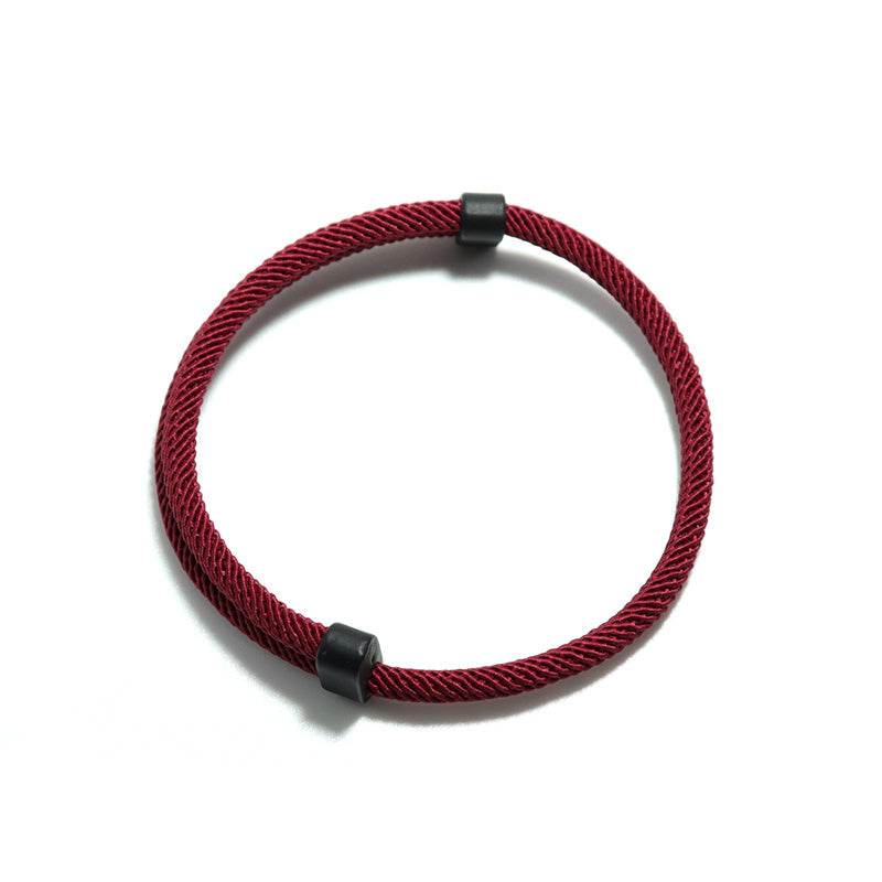 Men's Braided Cord Bracelet for Everyday Wear