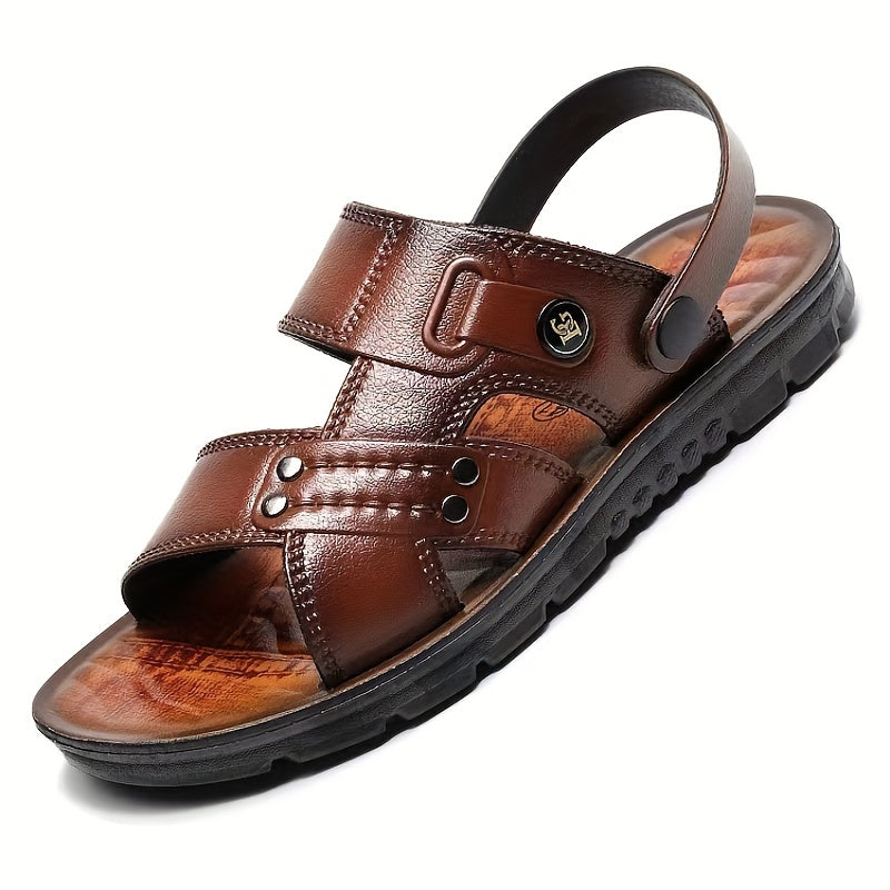 Men's Open Toe Strap Sandals Anti-skid Summer Beach Sandals