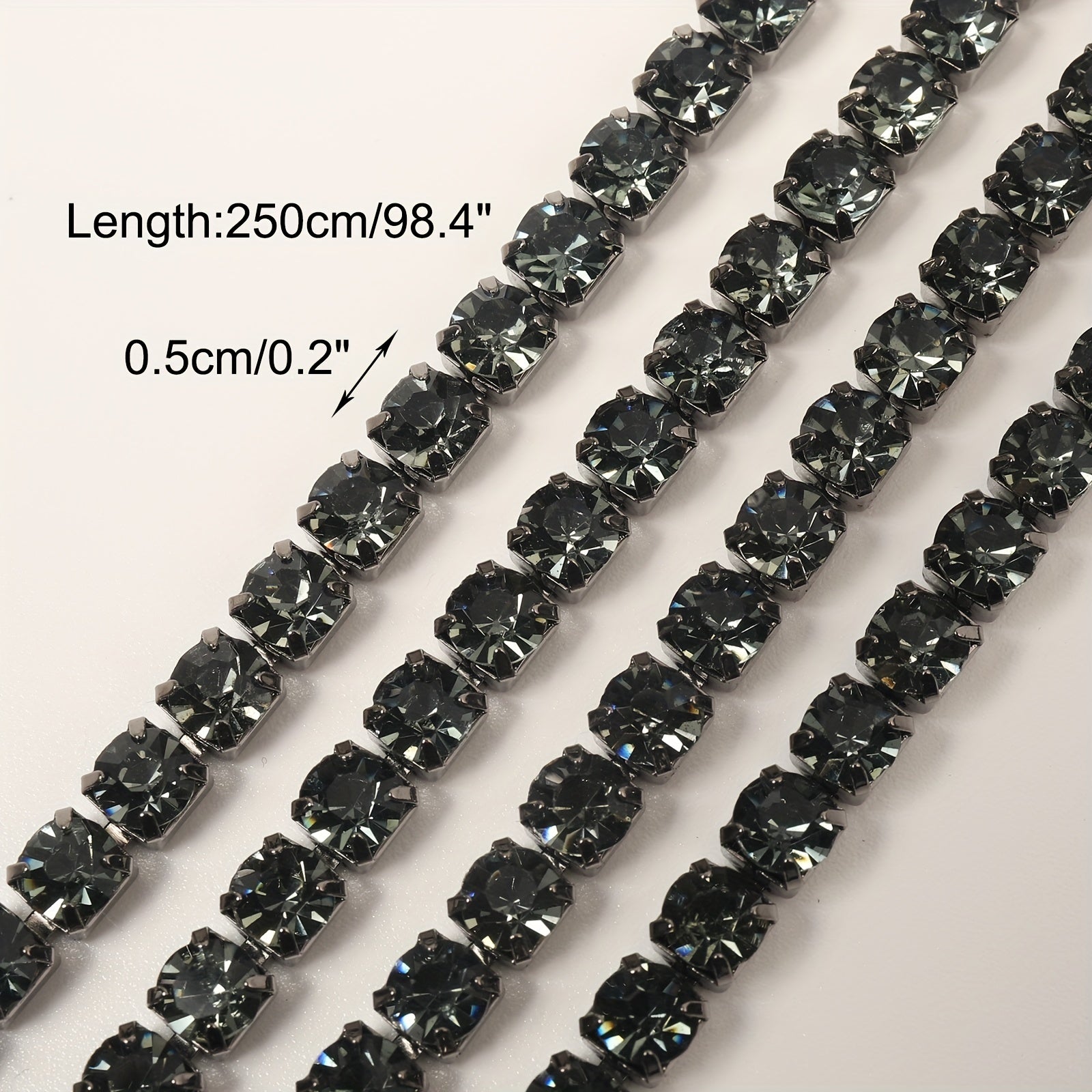 43" Rhinestone Chain Flash Gun - Party Decorati