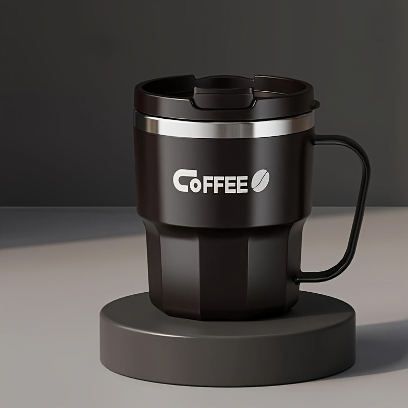 Insulated Reusable Travel Coffee Mug with Lid