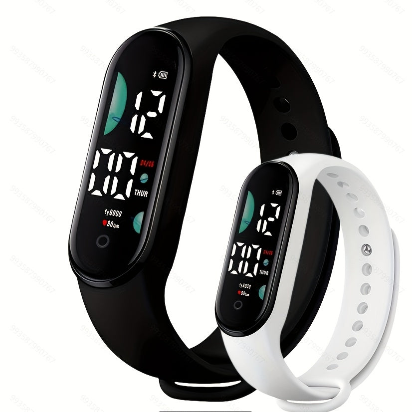 Women's Student Watch LED Bracelet Touch Screen Outdoor Sports Electronic Watch