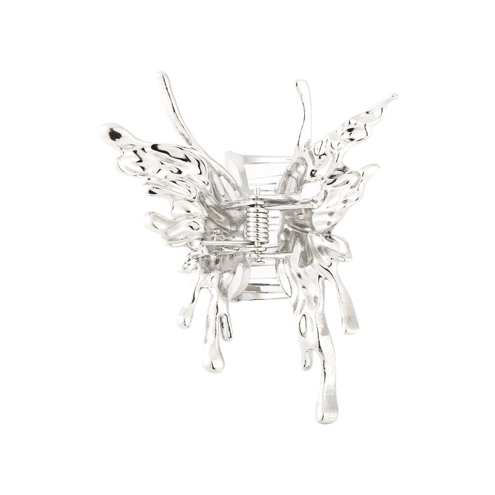 Biochemical Butterfly Grab Clip Liquid Metal Hairpin