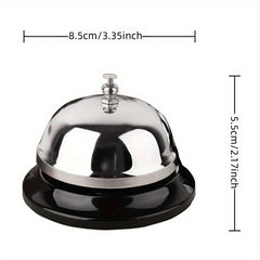 Metal Desk Bell 2 Pack 8" Diameter
