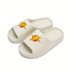 Men's Lightweight Open Toe Slippers for Shower Spring Summer