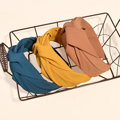 Ruched Knot Hairband Retro Headband Hair Accessories For Daily
