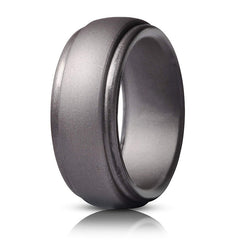 Silicone Wedding Band Ring Minimalistic Design