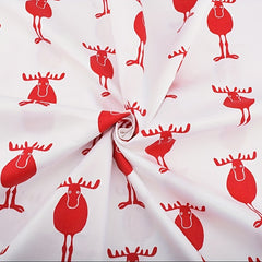 8pcs Christmas Patchwork Fabric 100% Cotton Good Printed DIY Fabric 19 7in