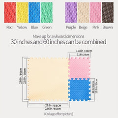 Foam Mats Children Climbing Mats Non-Slip Waterproof Splicing 10 Colors