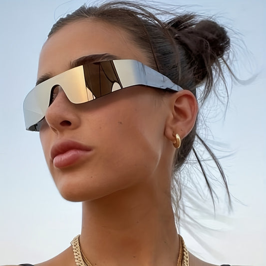 Y2K Rimless Gradient Sunglasses UV400